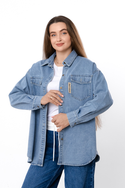 Сорочка жіноча джинсова